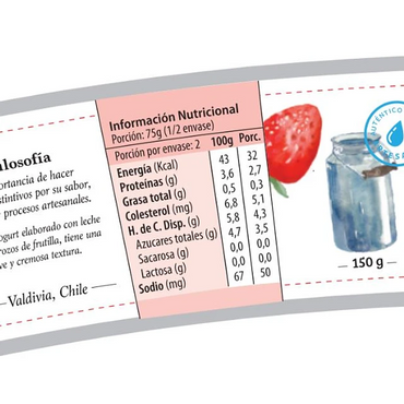 Yogurt Descremado Frutilla 150 Gr x16 UN