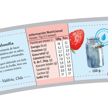 Yogurt Griego Frutilla 150 Gr x16 UN