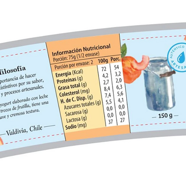 Yogurt Griego Durazno 150 Gr x16 UN