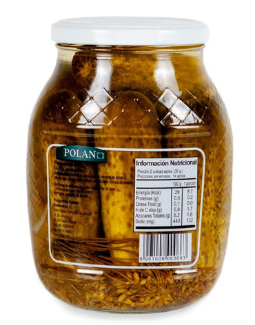 Polan Pepinillos trad. 860 ml x 12 Un