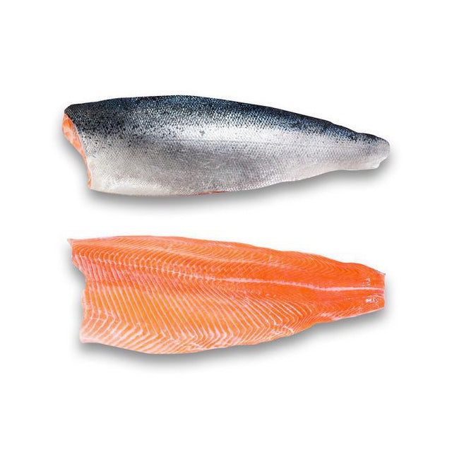 Salmon filete con piel congelado 10kg