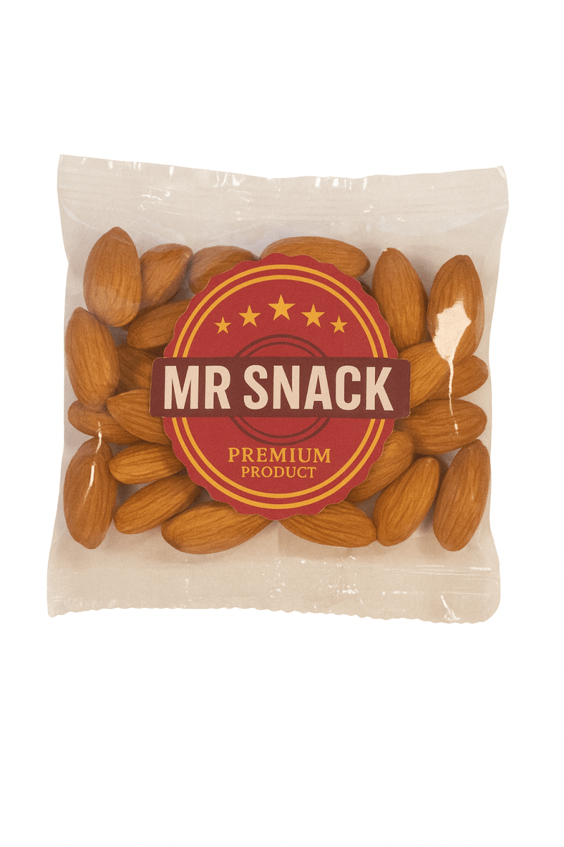 Almendra Natural Mr Snack 30gr (Caja 24 unds)