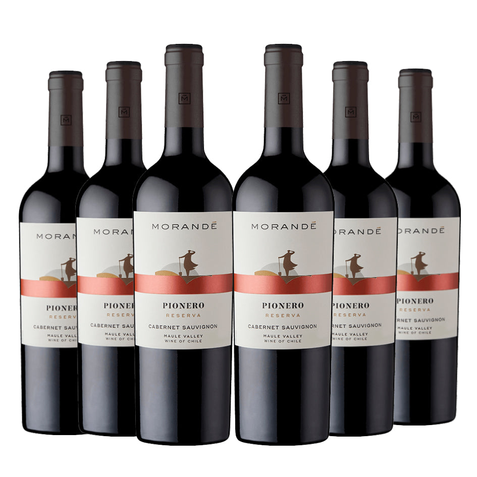 Morande Pionero Rva Cabernet Sauvignon  6x 750cc