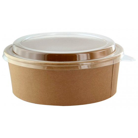 BOWL KRAFT 16 OZ CON TAPA (500 CC)