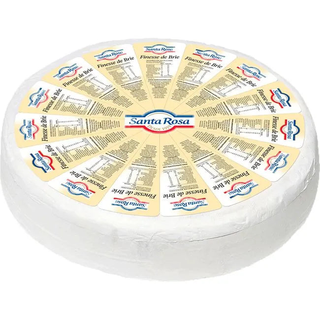 Brie Trozo 200 Gr x 10 Und Santa Rosa