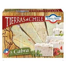 Tabla Tierras de Chile Cabra 250 Gr x 6 Und Santa Rosa