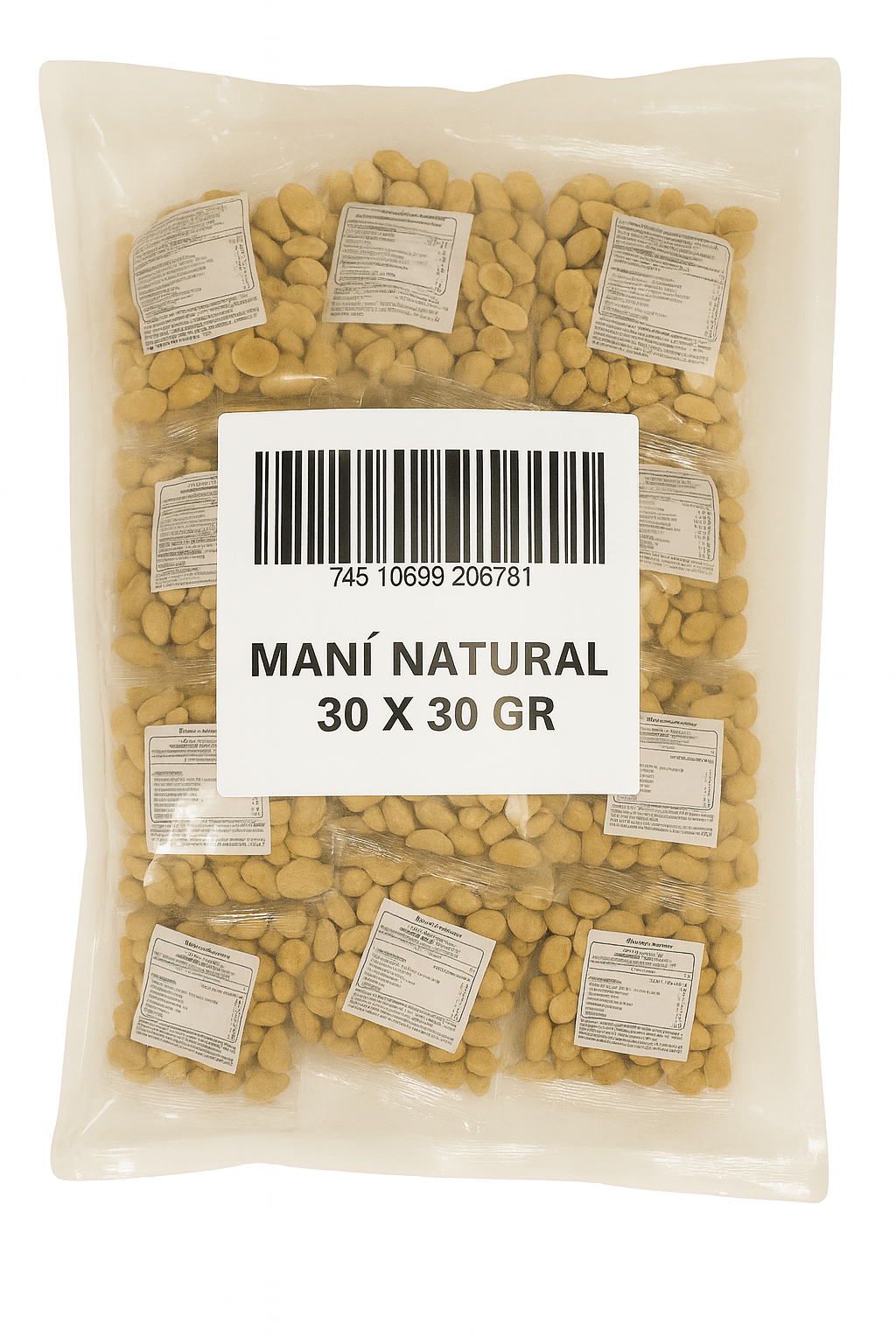 Maní salado Mr Snack 30gr (Caja 24 unds)