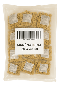 Maní salado Mr Snack 30gr (Caja 24 unds)