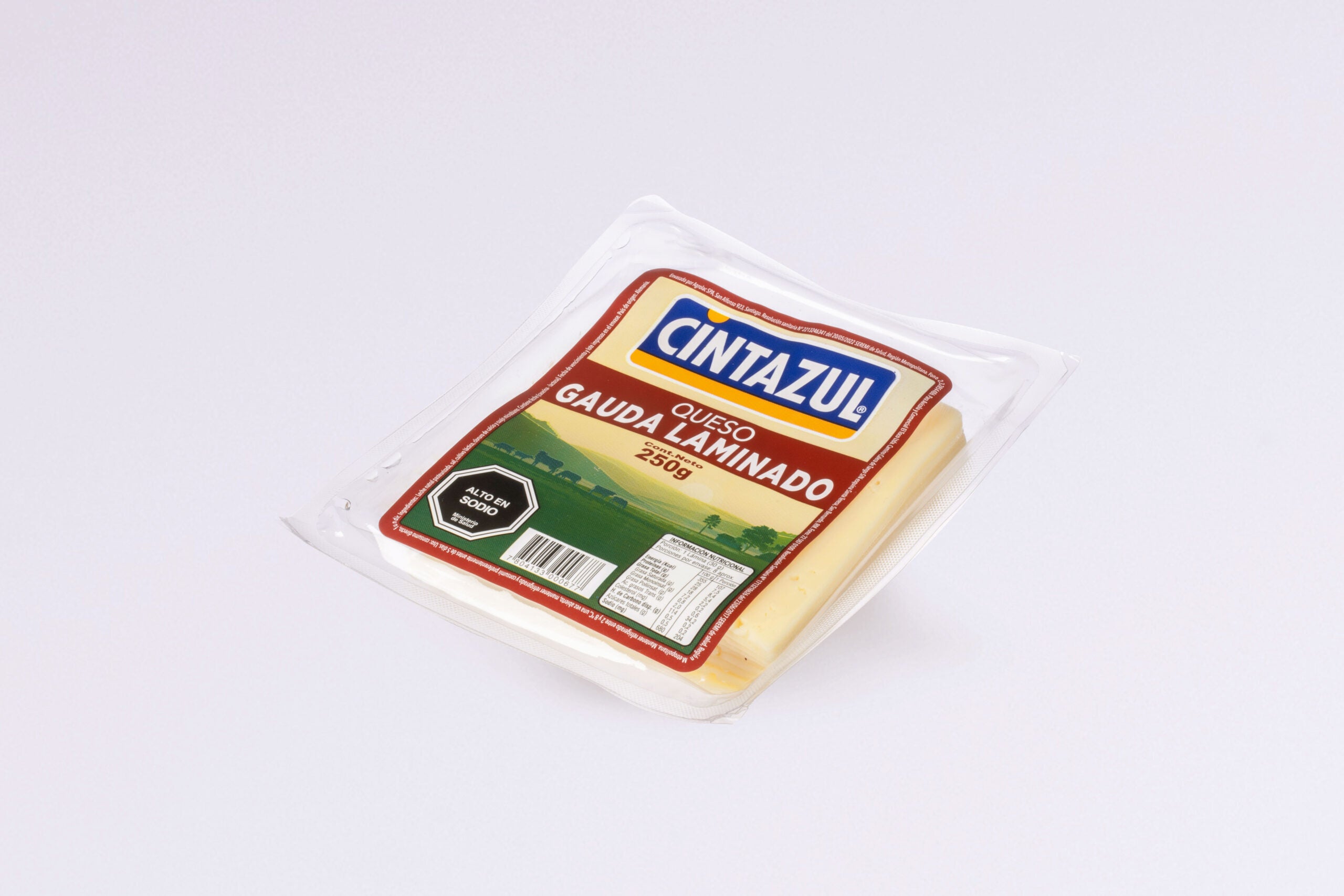 Gauda Laminado Cintazul 250gx8 un (2kg)
