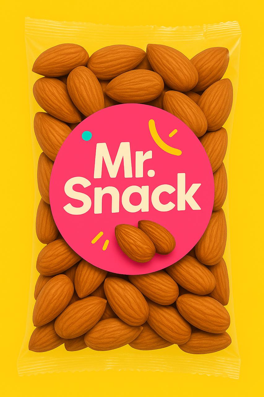 Almendra Naural Mr Snack 100gr (Caja 24 unds)