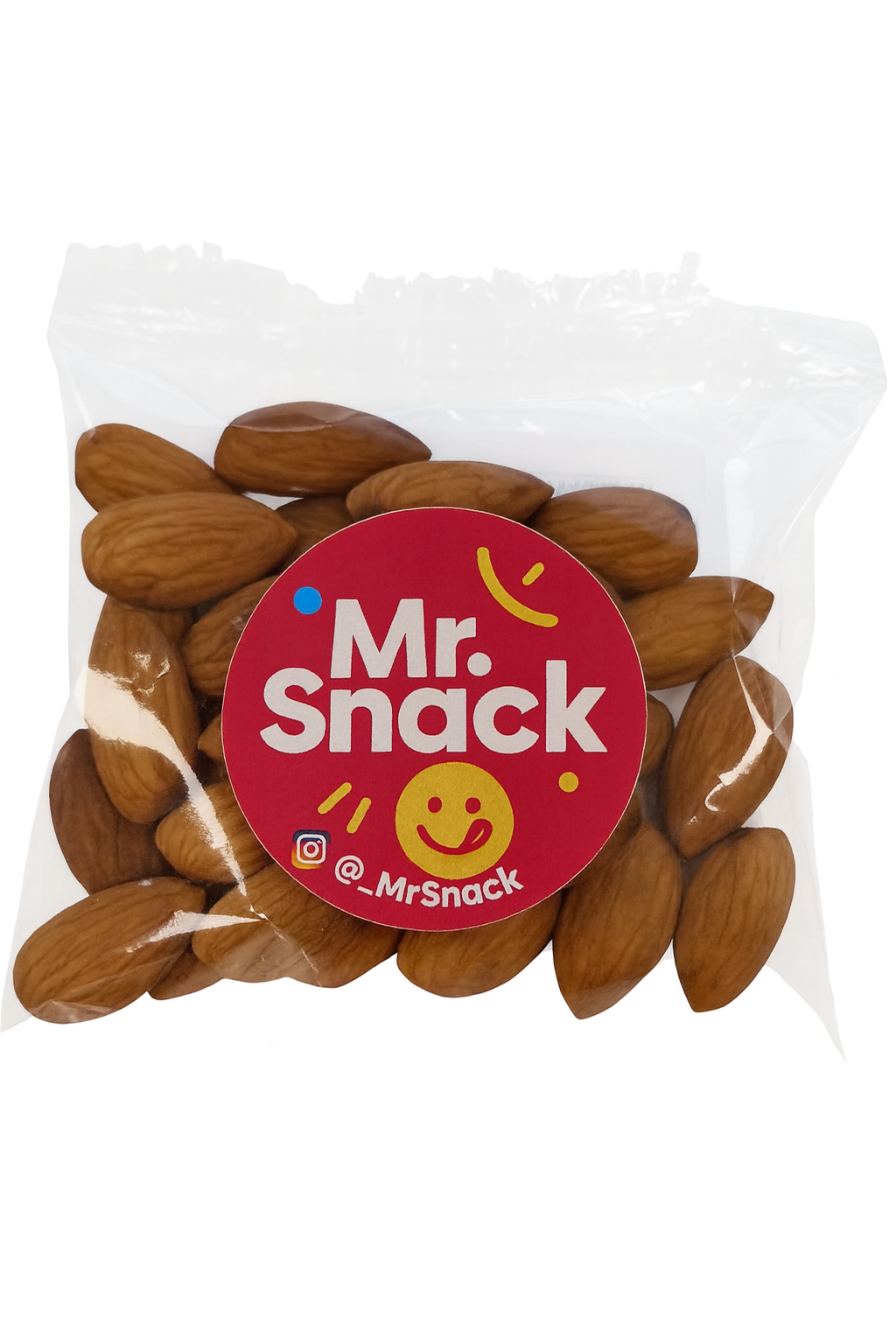 Almendra Natural Mr Snack 100gr (Caja 24 unds)