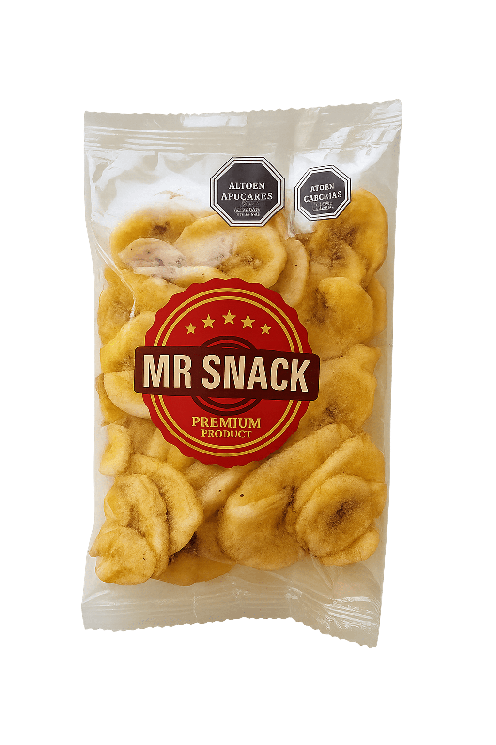 Banana Chips Dulce Mr Snack 60gr (Caja 24 unds)