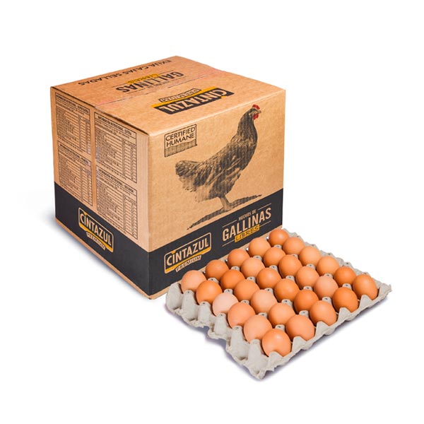 Huevos extra Color Gallina Libre 180 un