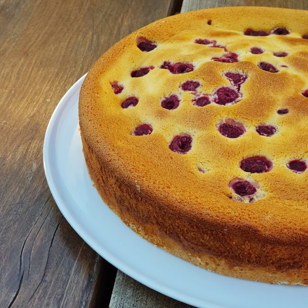 Kuchen ricota frambuesa