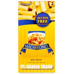 BlueDragon Pasta de arroz macarrones x 12 Un