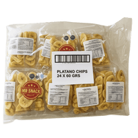 Banana Chips Dulce Mr Snack 60gr (Caja 24 unds)