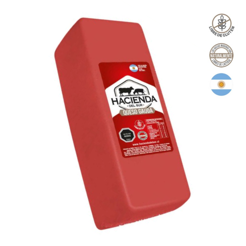 Queso Gauda Barra Hacienda 4 X 3,5 KG (Argentina)