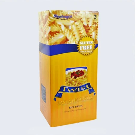 BlueDragon Pasta de arroz twist (espirales) x 12 Un