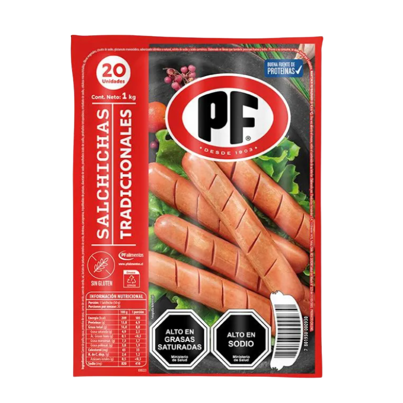 Vienesa Pf Tradicional 250 Grs